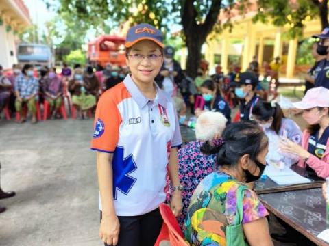 อบจ.ศรีสะเกษ เยี่ยมผู้ประสบภัยน้ำท่วม
