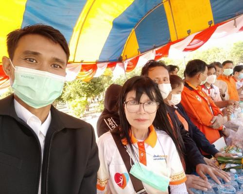 ทำบุญส่งท้ายปีเก่าต้อนรับปีใหม่