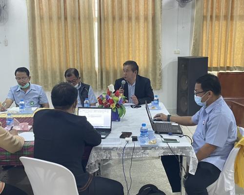 รพ.สต.โซน 2 ตอนรับ รองนายกองค์การบริหารส่วนจังหวัดศรีสะเกษ