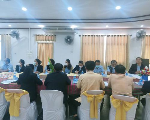 รพ.สต.โซน 2 ตอนรับ รองนายกองค์การบริหารส่วนจังหวัดศรีสะเกษ